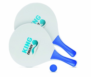Logo trade promotional products image of: Beach tennis set