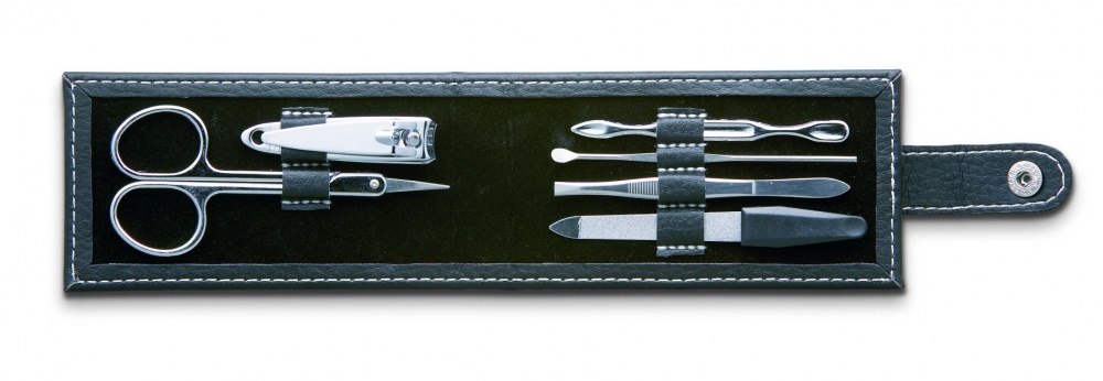 Logotrade advertising product picture of: 6-tool manicure set in pouch