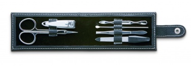 Logo trade advertising products image of: 6-tool manicure set in pouch