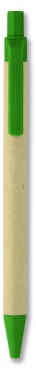 Logo trade promotional products image of: Paper/corn PLA ball pen