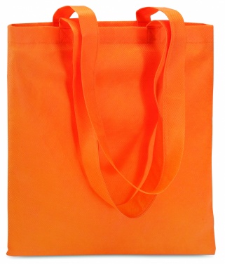Logo trade promotional giveaways image of: 80gr/m² nonwoven shopping bag