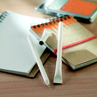 Logotrade promotional merchandise picture of: Recycled paper ball pen