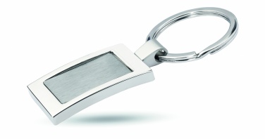 Logotrade promotional giveaway image of: Metal key ring Turku