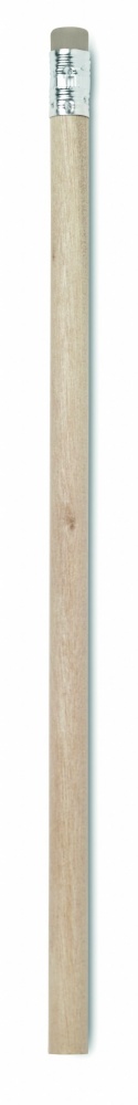 Logotrade promotional product picture of: Pencil with eraser