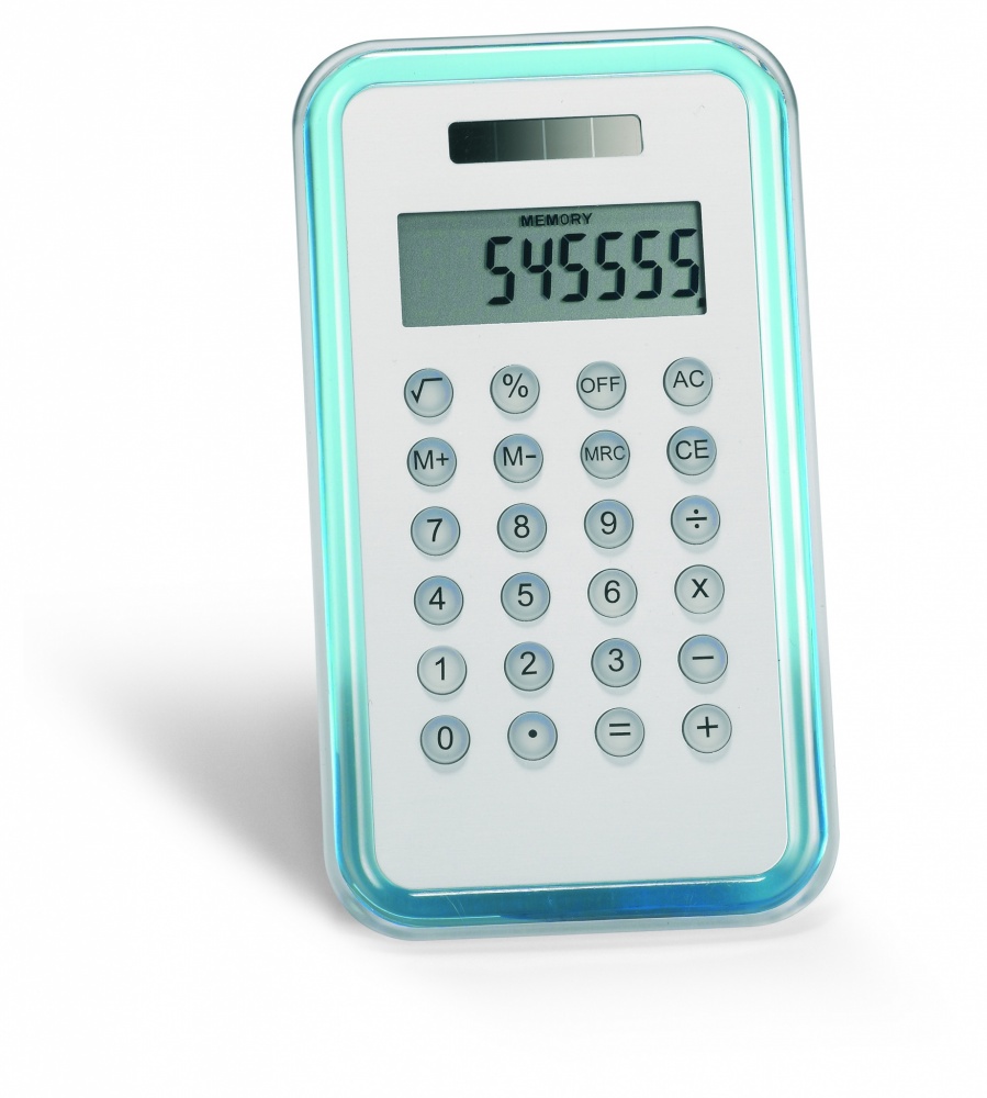 Logo trade promotional merchandise photo of: 8 digit calculator