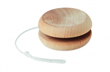 Logo trade business gift photo of: Wooden yoyo