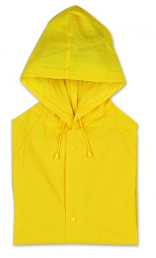 Logo trade promotional item photo of: PVC raincoat with hood