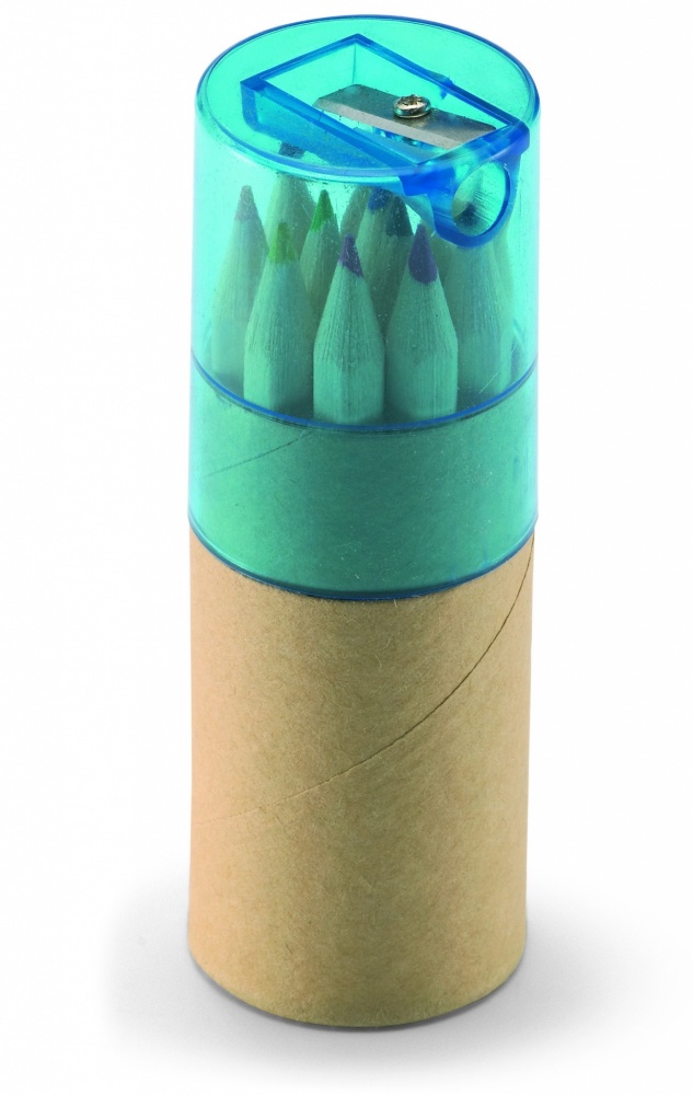 Logo trade corporate gift photo of: 12 coloured pencils