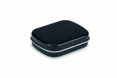 Logo trade corporate gift photo of: Easy tin silver w/mints