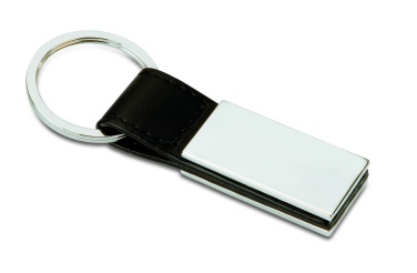 Logotrade corporate gifts photo of: PU and metal key ring Kuopio