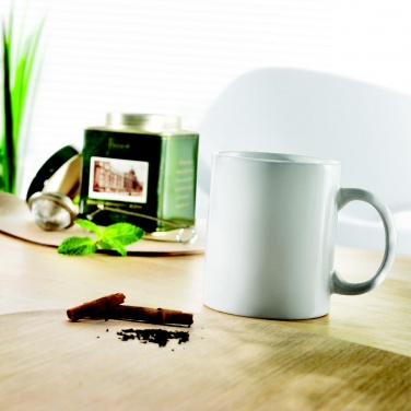 Logo trade corporate gift photo of: Classic ceramic mug 300 ml