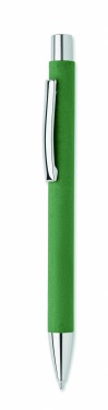 Logotrade promotional merchandise picture of: Recycled paper push ball pen