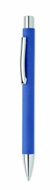 Logo trade promotional items picture of: Recycled paper push ball pen