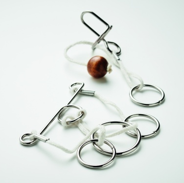 Logotrade promotional giveaways photo of: Set of 2 metal brain teasers