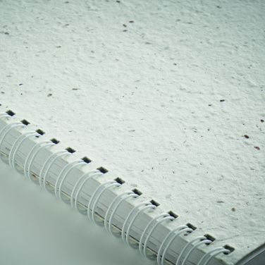 Logotrade promotional items photo of: A5 seed paper cover notebook
