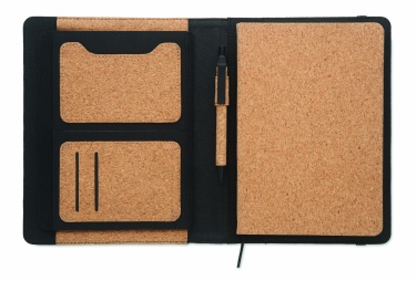 Logo trade promotional products picture of: A5 portfolio in cork