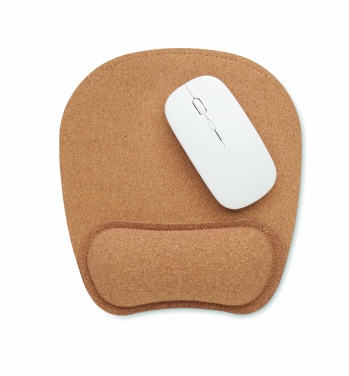 Logotrade promotional giveaway picture of: Ergonomic cork mouse mat