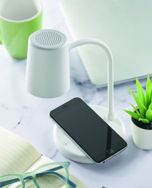 Logotrade advertising product picture of: Wireless charger, lamp speaker