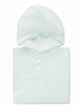 Logotrade corporate gift picture of: PEVA kid rain coat with hood
