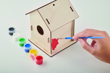 Logo trade corporate gift photo of: DIY wooden bird house kit