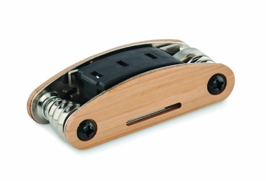 Logo trade promotional gifts image of: Multi tool pocket in bamboo