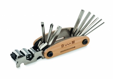 Logo trade promotional merchandise picture of: Multi tool pocket in bamboo
