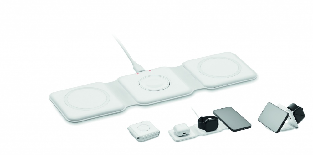Logo trade promotional merchandise image of: Foldable charging station