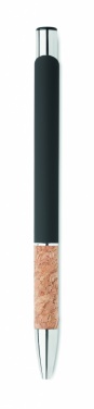 Logotrade promotional items photo of: Ballpoint pen made of aluminum with a cork grip