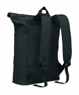 Logotrade promotional item image of: 600Dpolyester rolltop backpack