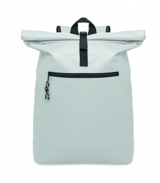 Logo trade advertising products image of: 600Dpolyester rolltop backpack