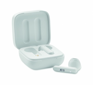 Logotrade promotional products photo of: TWS earbuds with solar charger