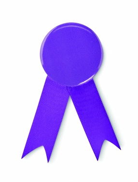 Logo trade business gift photo of: Ribbon style badge pin