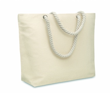 Logo trade promotional product photo of: Cord handle beach bag 220gr/m²