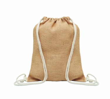 Logotrade promotional merchandise image of: Jute drawstring bag