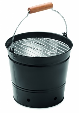 Logo trade promotional merchandise photo of: Portable bucket barbecue