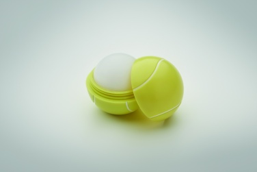 Logo trade business gift photo of: Lip balm in tennis ball shape