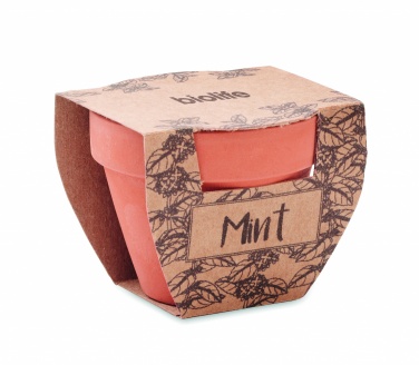 Logotrade corporate gift image of: Terracotta pot mint seeds