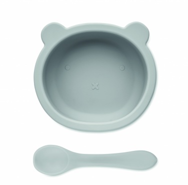Logotrade corporate gifts photo of: Silicone spoon, bowl baby set