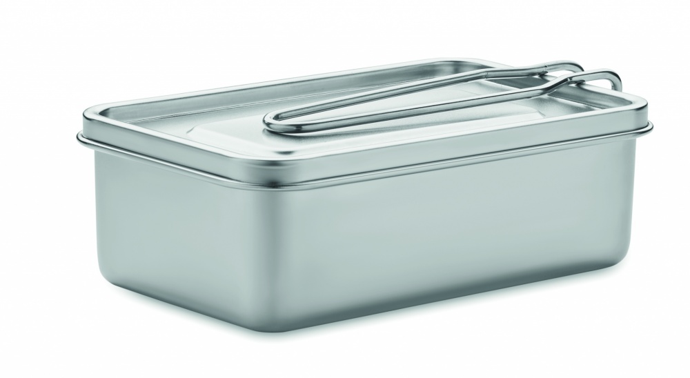 Logo trade promotional product photo of: Stainless steel lunch box
