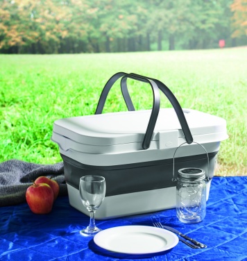 Logo trade promotional products image of: Collapsible picnic basket