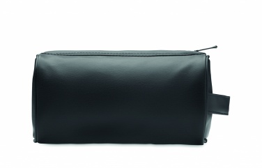 Logo trade promotional gifts picture of: Soft PU cosmetic bag and zipper