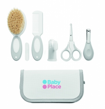 Logotrade advertising product image of: 6 piece baby grooming set