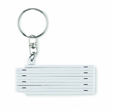 Logo trade promotional products image of: Carpenters ruler key ring 50cm Kotka