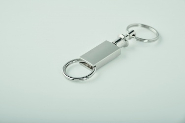 Logo trade promotional items image of: Pull apart split key ring Kajaani