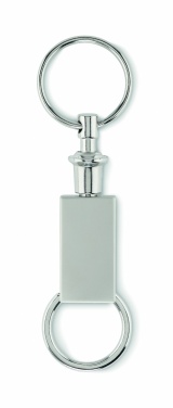 Logotrade promotional merchandise picture of: Pull apart split key ring Kajaani