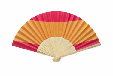 Logo trade promotional items image of: Manual fan flag design