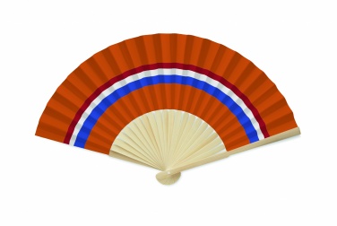 Logo trade promotional product photo of: Manual fan flag design