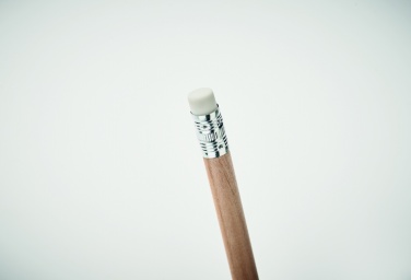 Logotrade promotional product picture of: Natural pencil in seeded pouch