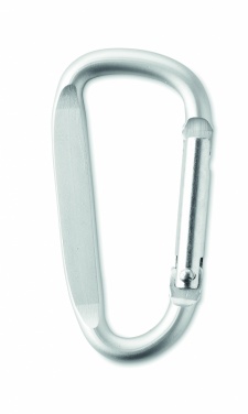 Logotrade advertising product picture of: Carabiner clip in aluminium.