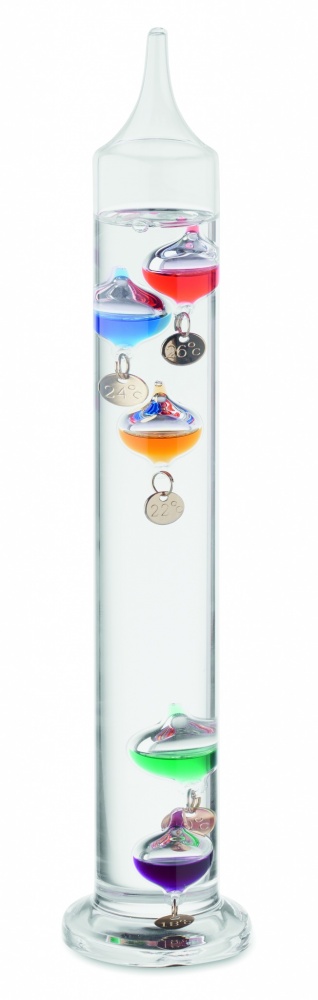 Logotrade promotional item picture of: Galileo thermometer glass 28cm